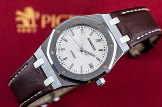 Thumbnail von Audemars Piguet Royal Oak limited Pictet & Cie | 15189ST | Full Set 2005 | Ap Service