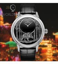Jaquet Droz [LIMITED 8 PIECE] Petite Heure Minute Relief Pig J005024284 (Retail:CHF 81'900)