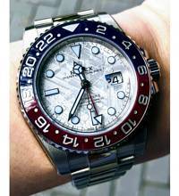 Rolex [2019 NEW MODEL][2019年最新款] GMT-Master II 126719BLRO Meteorite Dial