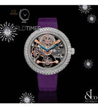 Jacob & Co. 捷克豹 [NEW][LIMITED 101 PIECE] Brilliant Skeleton Jewelry White Gold BS531.30.RD.CB.A (Retail:HK$754,100)