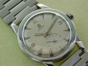  Omega Bumper Herrenuhr Edelstahl Bumper Automatik 34,5 mm Cal 342 </h1> 