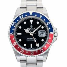 Thumbnail von Rolex GMT-Master II 16710BLRO - GMT Master II Automatic Black Dial Stainless Steel Men's Watch </h1>