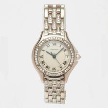 Thumbnail von Cartier Panthère COUGER 27mm Diamond Bezel & Bracelet Steel Watch </h1>