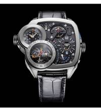 Harry Winston [NEW] Histoire de Tourbillon 6 limited edition, manual 18K white gold timepiece HCOMTT55WW001