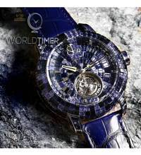 Thumbnail von Jacob & Co. 捷克豹 [NEW][UNIQUE] Caviar Tourbillon Camo Blue CV201.30.CB.CB.A (Retail:HK$6,967,500)