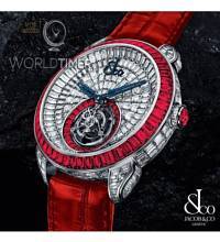Jacob & Co. 捷克豹 [NEW][LIMITED 18 PIECE] Palatial Opera Flying Tourbillon PO820.30.BD.LR.A (Retail:HK$6,872,400)
