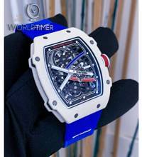 RICHARD MILLE [NEW] RM 67-02 White Quartz TPT Mens Watch
