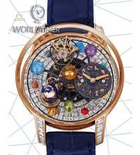 Jacob & Co. 捷克豹 [NEW] Astronomia Solar Baguette Jewellery Planets Zodiac AS910.40.BD.BD.A (Retail:HK$6,864,000)
