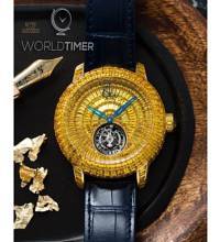 Jacob & Co. 捷克豹 [NEW] Caviar Tourbillon Yellow Sapphire CV201.50.BY.BY.A (Retail:HK$6,000,000)