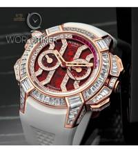Jacob & Co. 捷克豹 [NEW] EPIC-X Chrono Baguette EC422.40.BW.RD.A (Retail:HK$5,727,000)