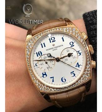 Vacheron Constantin [NEW] Harmony Chronograph Manual Wind 37mm Ladies 5005S/000R-B053 (Retail:EUR 70200)
