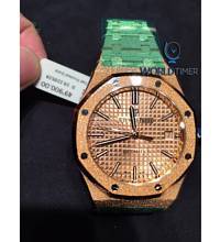 Thumbnail von AUDEMARS PIGUET [NEW] ROYAL OAK FROSTED GOLD SELFWINDING 15454OR.GG.1259OR.03