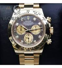 Thumbnail von Rolex [NEW] 116508 Black Mother Of Pearl Diamond Dial Oyster Perpetual Daytona Watch