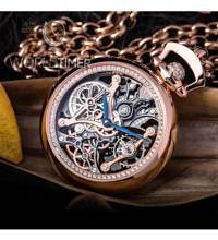 Thumbnail von Jacob & Co. 捷克豹 [NEW][LIMITED 101 PIECE] Brilliant Pocket Watch Pendant BS200.40.RD.CB.A (Retail:HK$658,700)