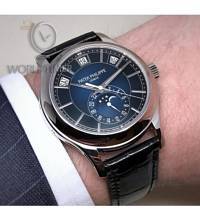 Thumbnail von Patek Philippe [NEW] 5205G-013 Annual Calendar Blue Dial Mens Watch (Retail:HK$359,000)