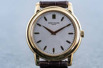Thumbnail von Patek Philippe Calatrava 5032 | Cal. 240 Automatic | 36 mm | screwed Caseback