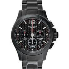Thumbnail von Longines Conquest L37172666 - Conquest VHP Perpetual Chronograph Black Carbon Dial Men's Watch </h1>