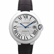 Thumbnail von Cartier WSBB0039 - Ballon de Cartier 40mm Automatic Silver Dial Stainless Steel Men's Watch </h1>