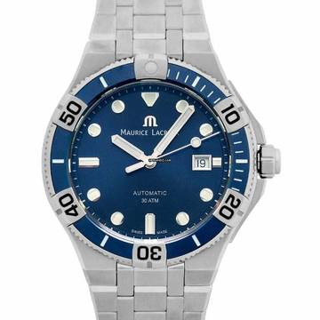  Maurice Lacroix AIKON AI6058-SS002-430-2 - Aikon Venturer Automatic Blue Dial Men's Watch </h1> 
