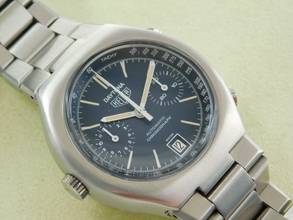  Heuer Daytona Chronograph Cal.12 Vintage 39mm mit original Stahlband Datum </h1> 