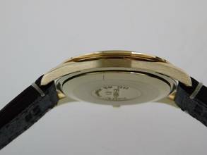 Thumbnail von Omega Speedmaster massiv 18 Karat Gelbgold Automatik 35 mm Cal 1110 im Full Set </h1>