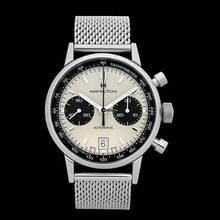 Thumbnail von Hamilton Intra-Matic H38416111 - American Classic Automatic White Dial Stainless Steel Men's Watch </h1>