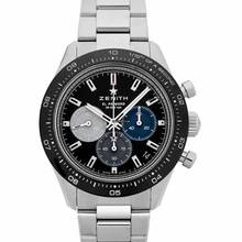 Thumbnail von Zenith Chronomaster Sport 03.3100.3600/21.M3100 - Chronomaster Automatic Black Dial Stainless Steel Men's Watch </h1>