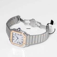 Thumbnail von Cartier Santos W2SA0009 - Santos de Cartier Automatic Silver Dial Stainless Steel Men's Watch </h1>