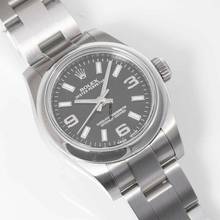 Thumbnail von Rolex Oyster Perpetual 26 176200 - Lady Oyster Perpetual Black/Steel Ø26 mm </h1>