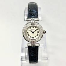 Thumbnail von Cartier VERMEIL COLISÈE 925 Silver 0.87TCW Diamond Watch Cartier Band </h1>