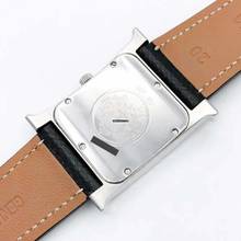 Thumbnail von Hermès Heure H Steel 0.91TCW DIAMOND Bezel Watch </h1>
