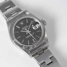 Thumbnail von Rolex Oyster Perpetual Lady Date 79160 Black - Lady Datejust Automatic Black Dial Stainless Steel Ladies Watch </h1>