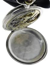Thumbnail von Swiss Mans open face Chronograph Pocketwatch Deposé </h1>