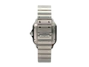 Thumbnail von Cartier Santos de Cartier Edelstahl großes Modell Ref. WSSA0037 </h1>
