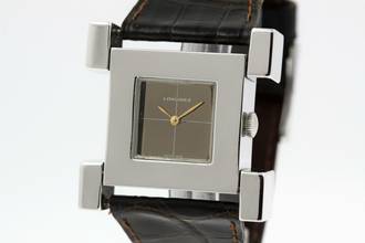  Longines Serge Manzon 925 Sterling Silver from 1974 