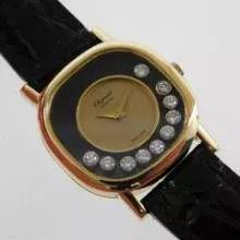 Thumbnail von Chopard Happy Diamonds 18 Karat Gelbgold mit 10 Diamanten. Handaufzug im Top Zustand </h1>