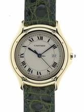 Thumbnail von Cartier Cougar Gents Quartz Wristwatch Panthère Cougar 001140 </h1>
