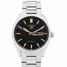 Thumbnail von TAG Heuer Carrera WBN2013.BA0640 - Carrera Automatic Black Dial Stainless Steel Men's Watch </h1>