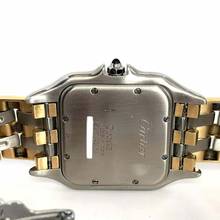 Thumbnail von Cartier Panthère Quartz Jumbo 29mm 3 Row Gold 0.55TCW DIAMOND Watch </h1>