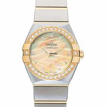  Omega Constellation Quartz 123.25.24.60.57.001 - Constellation Quartz Champagne Dial Stainless Steel Ladies Watch </h1> 