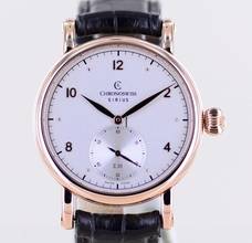 Thumbnail von Chronoswiss Sirius Roségold Handaufzug 18K Gold Dresswatch Silver dial Klassiker Top C.111 </h1>