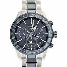 Thumbnail von Seiko Astron GPS Solar SBXC011 - Astron Eco-Drive Black Dial Ceramic Men's Watch </h1>