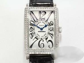 Thumbnail von Franck Muller Long Island Weissgold 750 Diamanten 950 Qz D Medium Damenuhr Lady White Gold </h1>