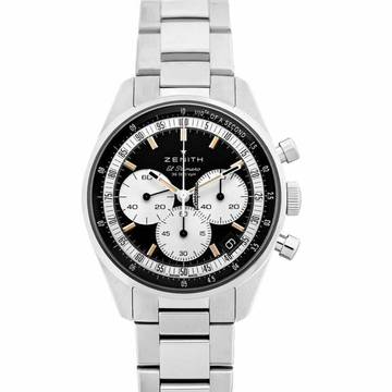  Zenith 03.3200.3600/21.M3200 - Chronomaster Automatic Black Dial Stainless Steel Men's Watch </h1> 