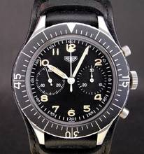 Thumbnail von Heuer Zivile Ausführung Fly-Back Chronograph Handaufzug Valjoux 230 Guter Zustand </h1>