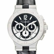  Bulgari Diagono 101881 - Diagono Automatic Two-tone Dial Stainless Steel Men's Watch </h1> 
