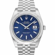  Rolex Datejust 41 126300 - Datejust 41 Blue Dial Automatic Men's Watch </h1> 