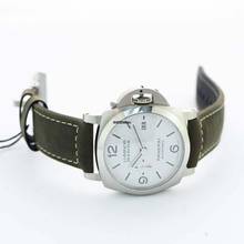 Thumbnail von Panerai Luminor Marina Automatic PAM01314 - Marina Automatic White Dial Stainless Steel Men's Watch </h1>