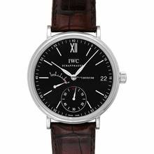 Thumbnail von IWC Portofino Handaufzug IW510102 - Portofino Hand-Wound Eight Days Manual-winding Black Dial Men's Watch </h1>