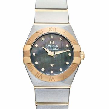  Omega Constellation Quartz 123.20.24.60.57.006 - Constellation Quartz Mother of pearl Dial Stainless Steel Ladies Wat </h1> 